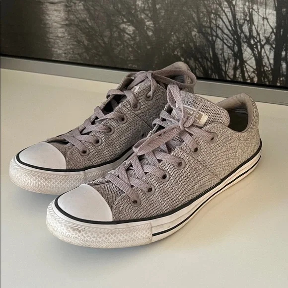 Converse Gray canvas Sneakers - Picture 1 of 7